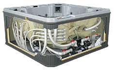QCA Spa Cutaway Illustration